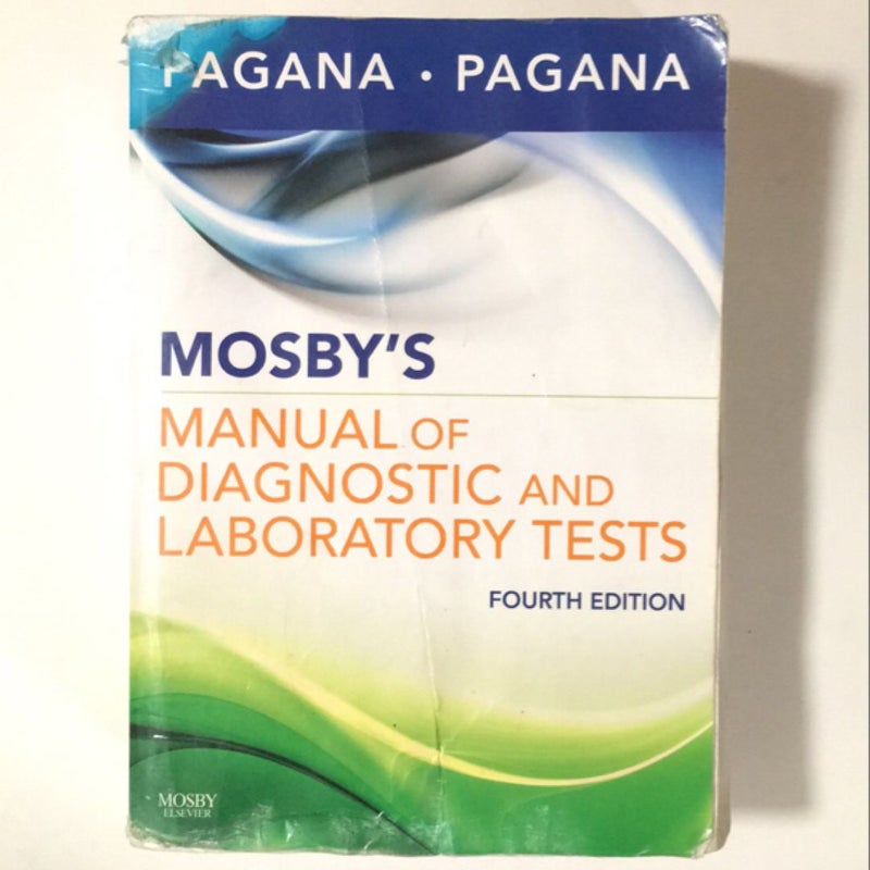 Mosby's Manual of Diagnostic and Laboratory Tests