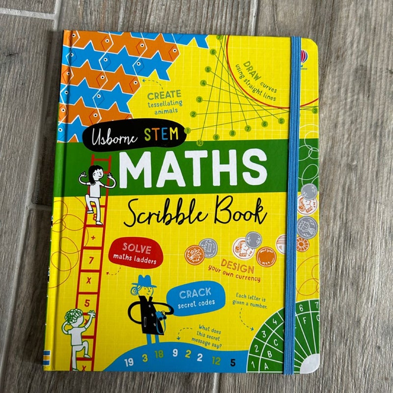 Usborne STEM Math Scribble Book