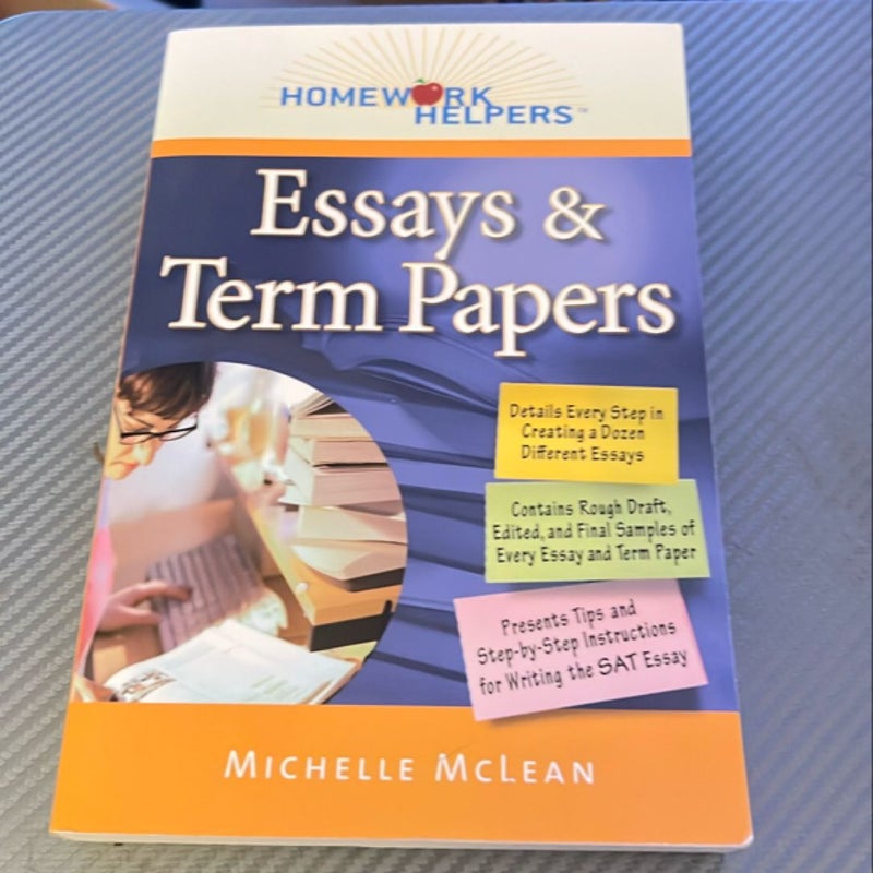 Homework Helpers: Essays and Term Papers