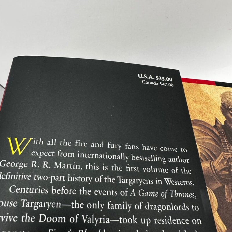 Fire and Blood (1st Ed 1st printing)