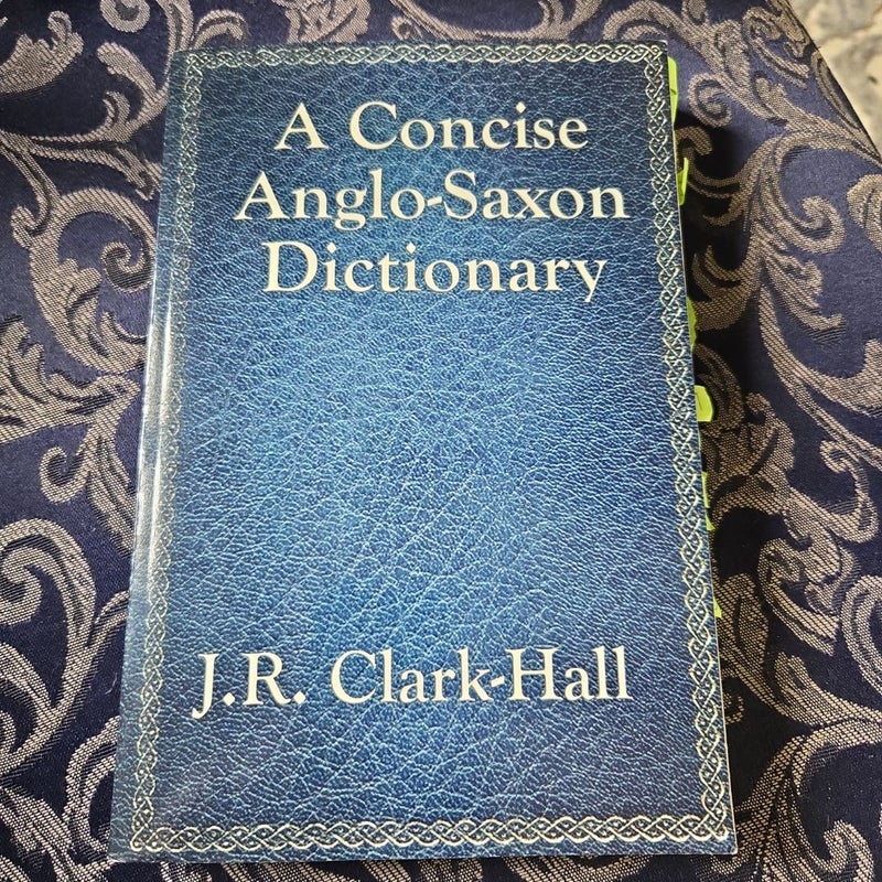 A Concise Anglo-Saxon Dictionary