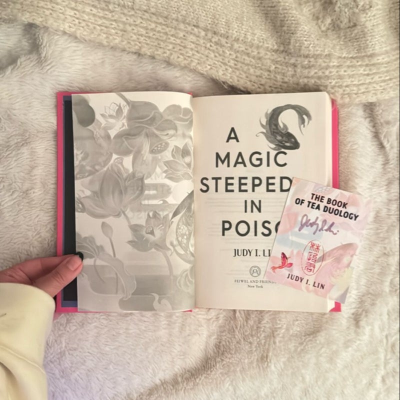 A Magic Steeped in Poison (Barnes & Noble exclusive edition) (signed bookplate)