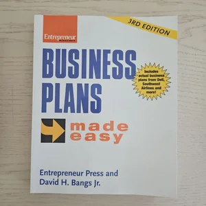 Business Plans Made Easy