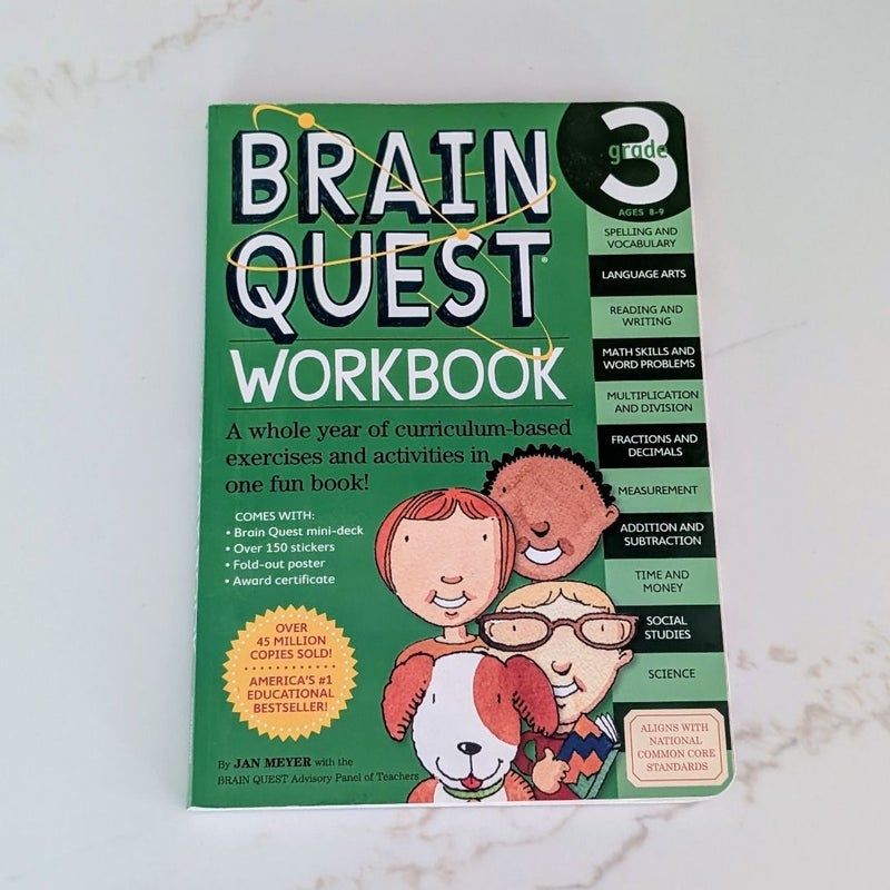 Brain Quest Workbook: 3rd Grade