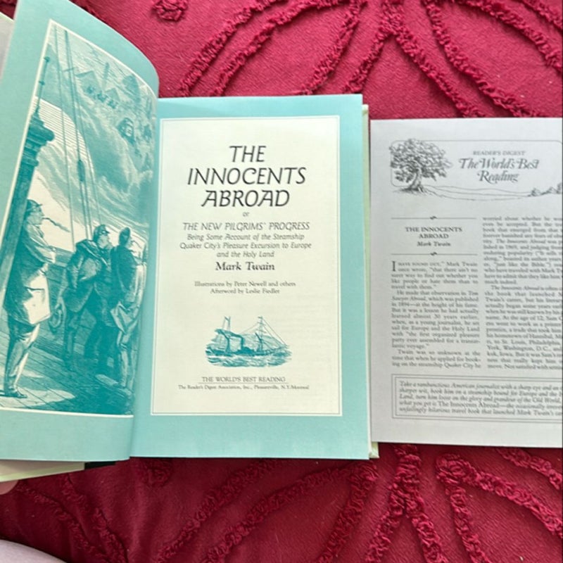 The Innocents Abroad, or, The New Pilgrims' Progress