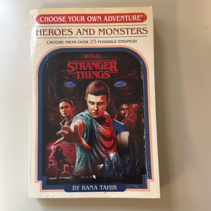 Stranger Things: Heroes and Monsters (Choose Your Own Adventure)