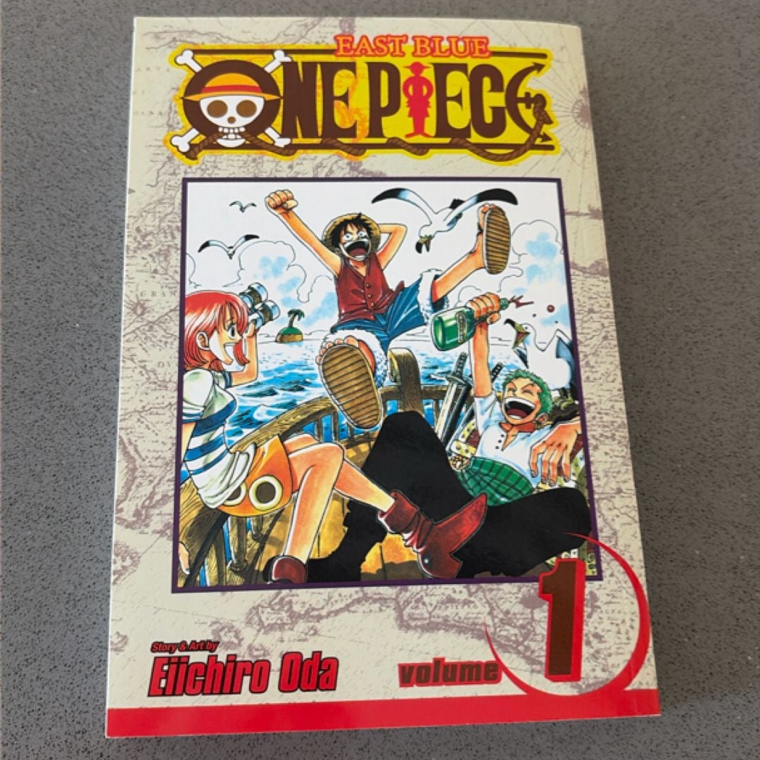 One Piece, Vol. 1 (first print, foil) by Eiichiro Oda