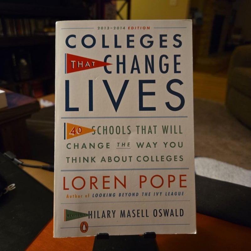 Colleges That Change Lives