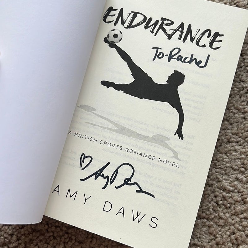 Endurance (signed & personalized) 