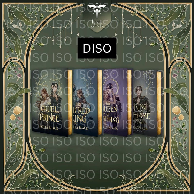 DISO The Folk of Air Fairyloot Iron Editions (lmk what price you’d like to sell for) || in search of/NOT FOR SALE