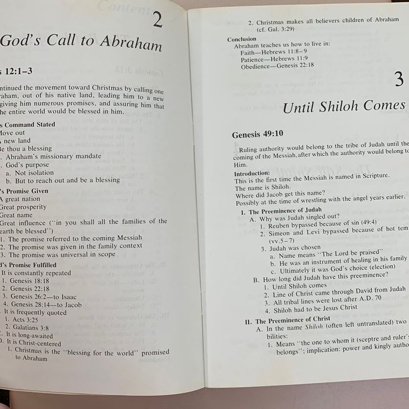 Outlines for Christmas Sermons