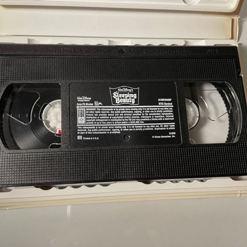 Walt Disney's Masterpiece SLEEPING BEAUTY Fully Restored - Limited Edition VHS