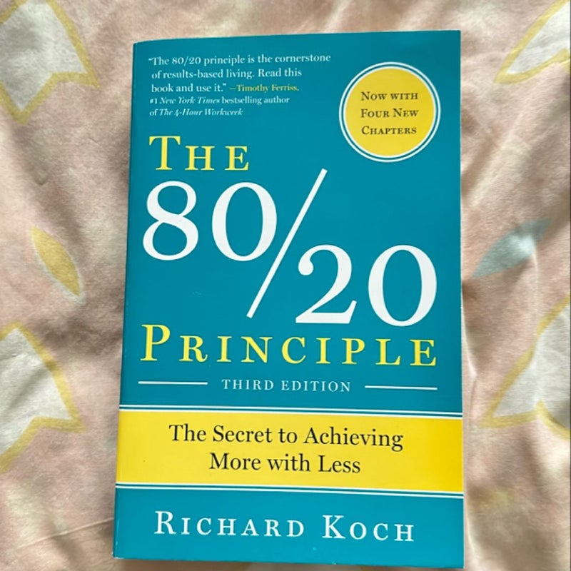 The 80/20 Principle, Expanded and Updated