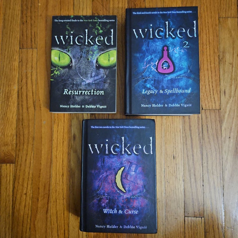 Wicked Series: Resurrection, Legacy & Spellbound, Witch & Curse