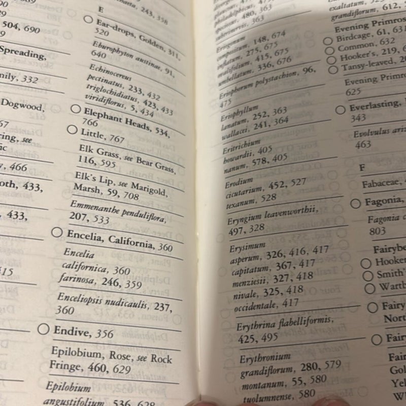 National Audubon Society Field Guide to Wildflowers