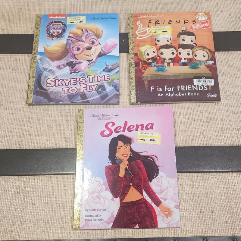 Lot of 3 Little Golden Kids Books 16