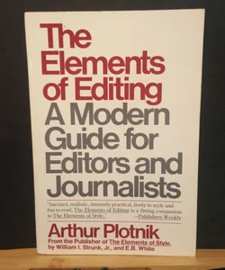 Elements of Editing