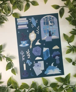 FairyLoot Exclusive Bookish Sticker Sheet 