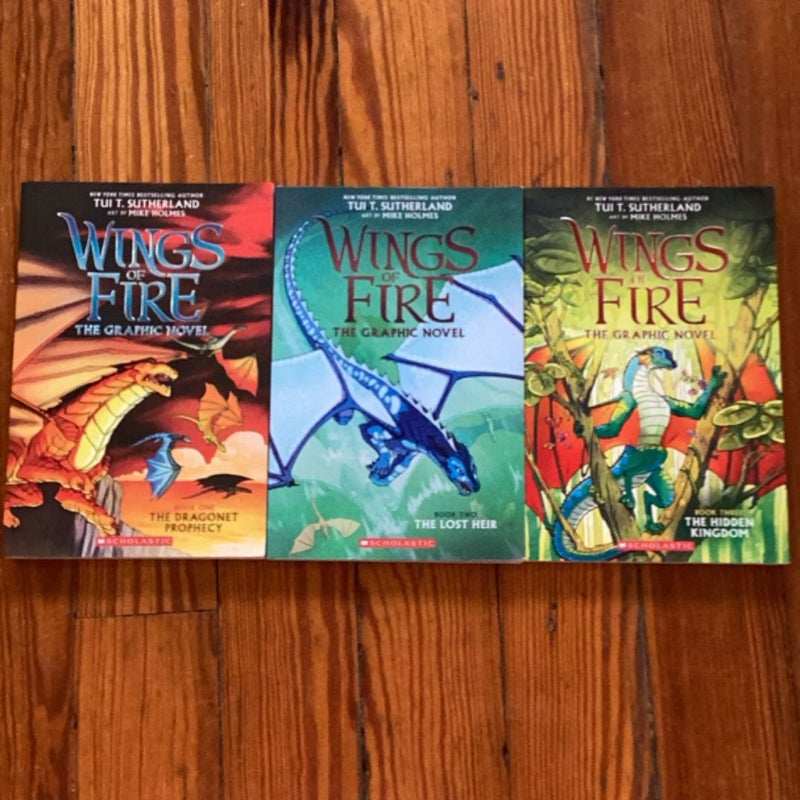 Wings of Fire Set of Three: #1-3