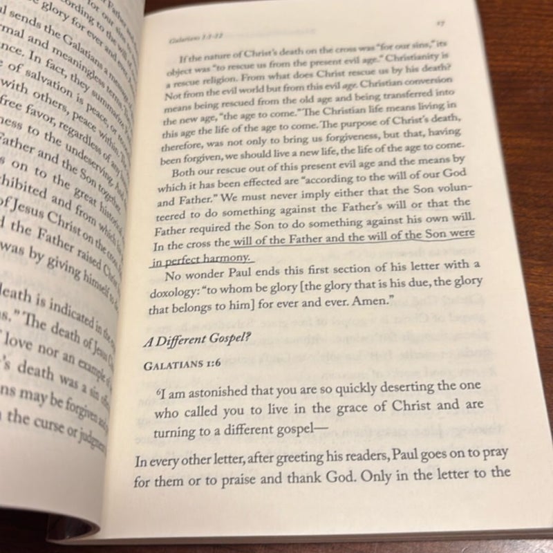 Reading Galatians with John Stott
