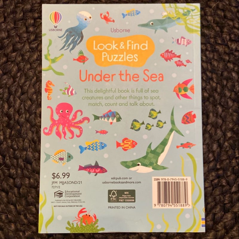 Usborne Look & Find Puzzles