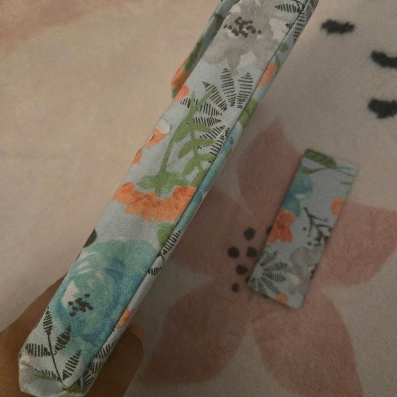 Handmade Book Sleeve and Bookmark