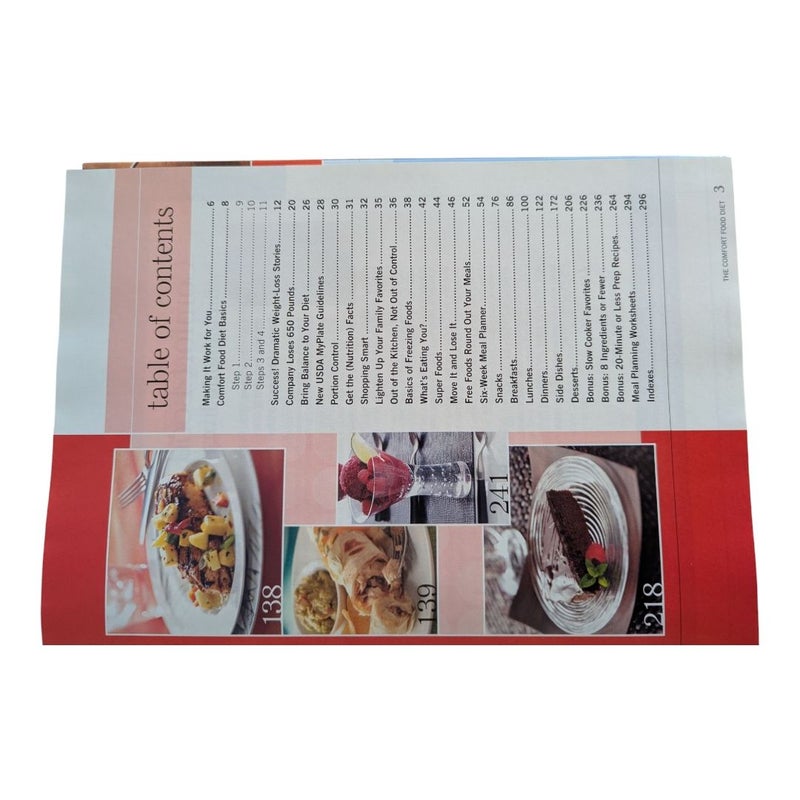 Comfort Food Diet Cookbook 2012