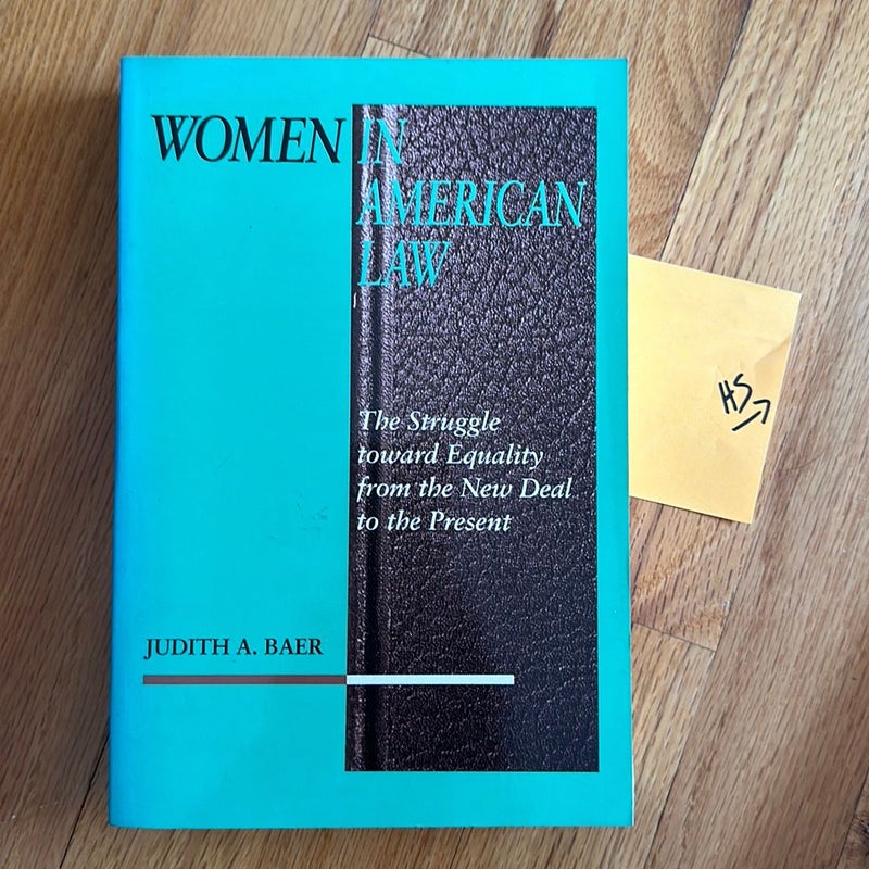 Women in American Law