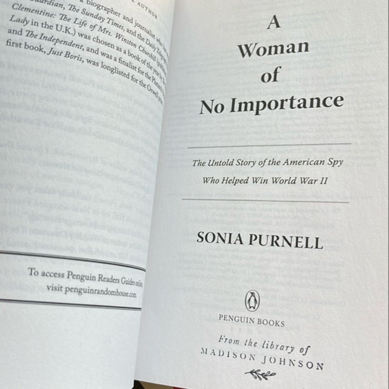 A Woman of No Importance