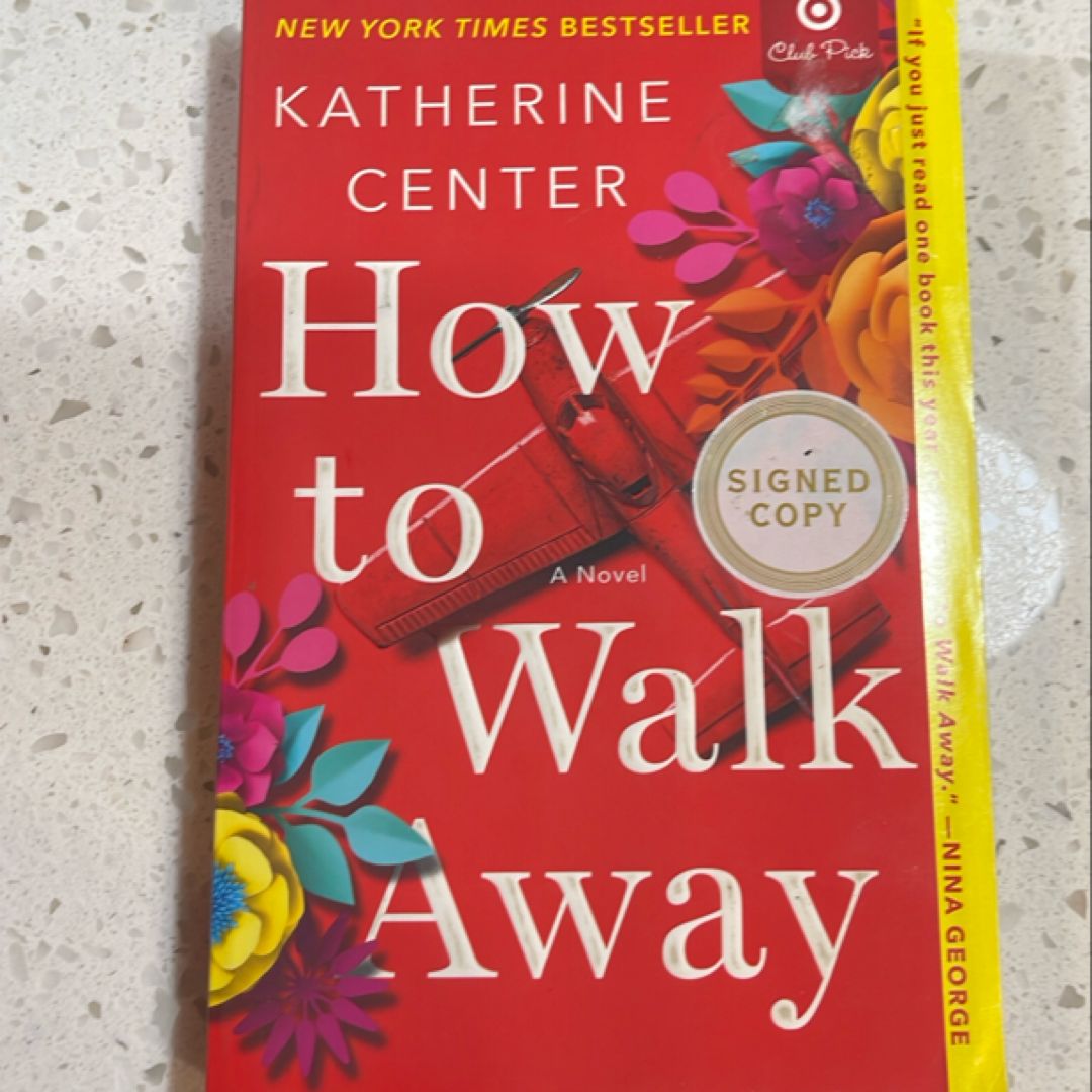 Ht Walk Away Target Signed