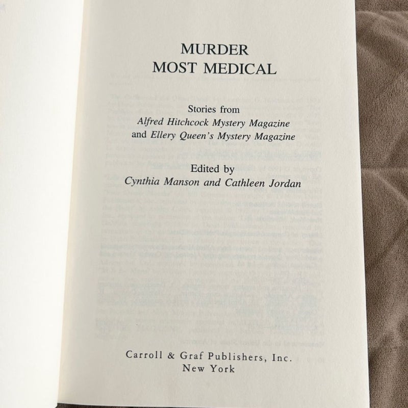 Murder Most Medical