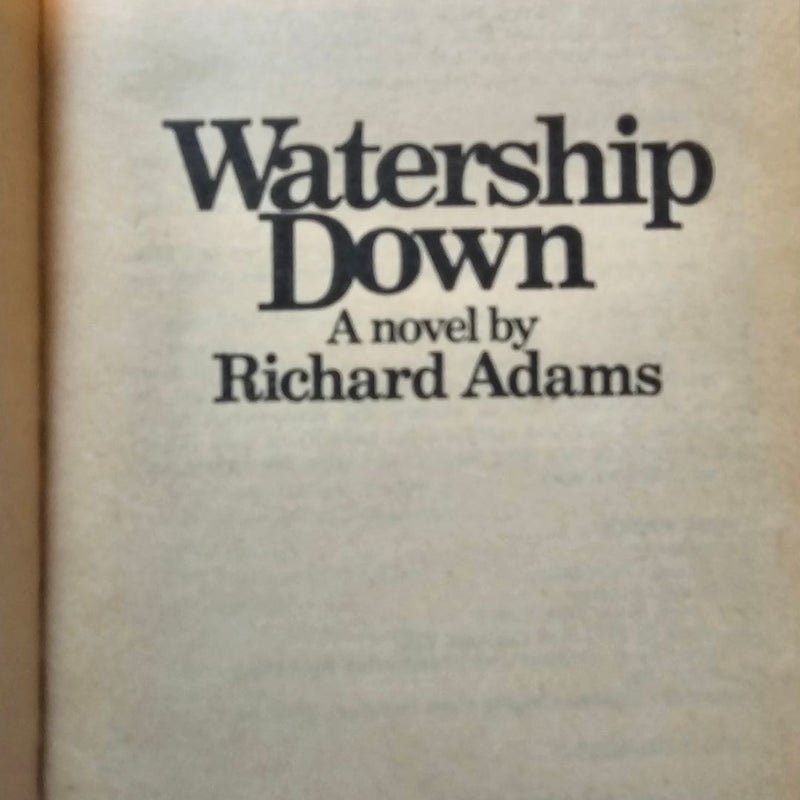 Watership Down by Richard Adams 