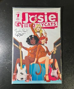 Josie and The PussyCats # 1 Signed Archie Comics