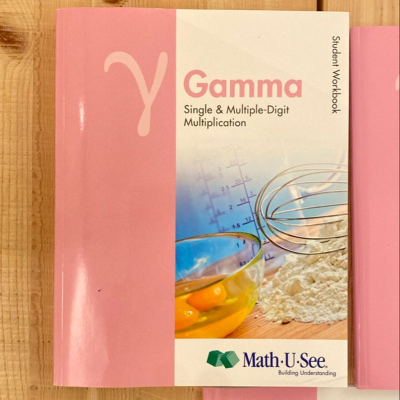 Gamma Student Workbook, Test and Instruction Manual 