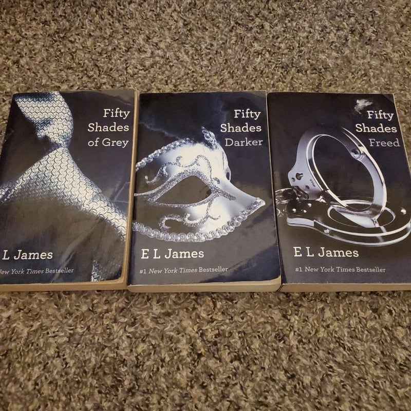 Fifty Shades of Grey 3-book Series