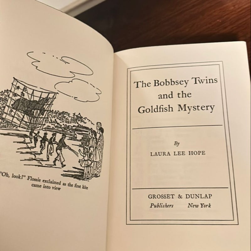 The Bobbsey Twins and the Goldfish Mystery 