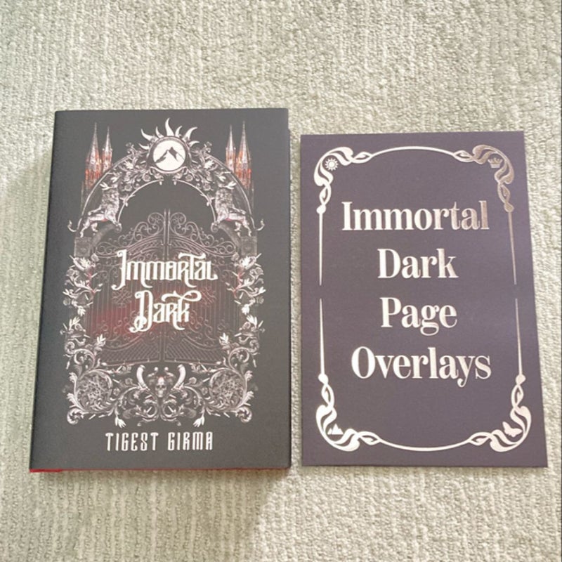 Immortal Dark and page overlays