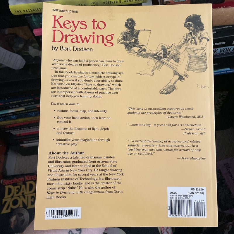 Keys to Drawing by Bert Dodson, Paperback