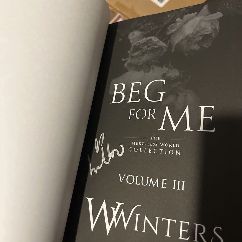 SIGNED Beg for Me Bundle
