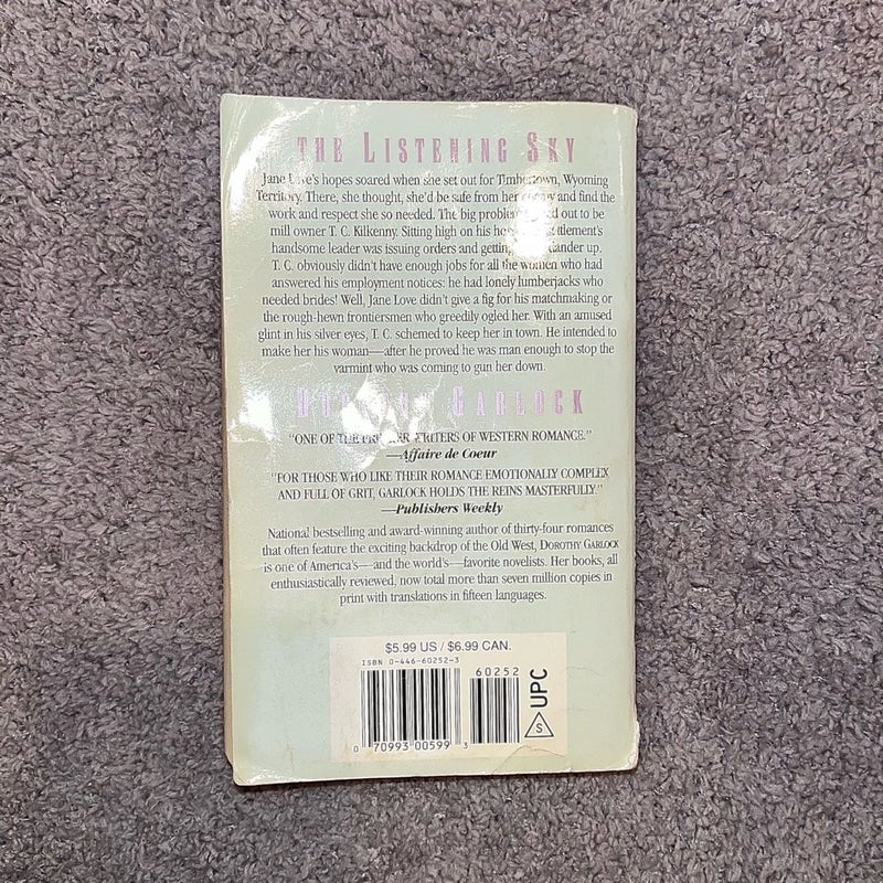The Listening Sky by Dorothy Garlock, Paperback Pangobooks