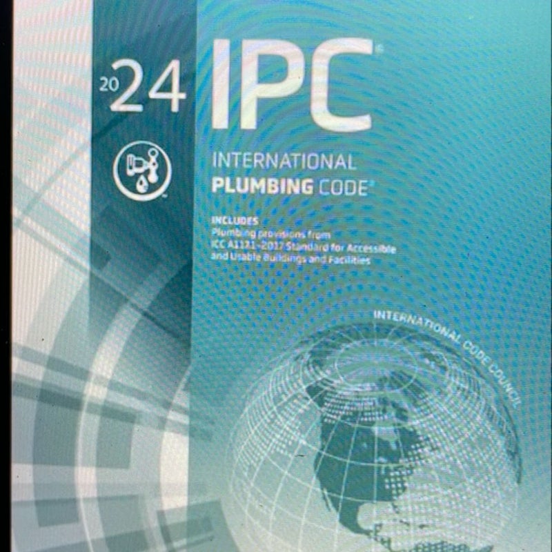 2024 international plumbing code paperback 