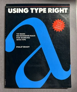 Using Type Right