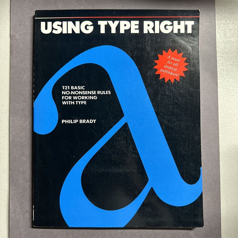 Using Type Right