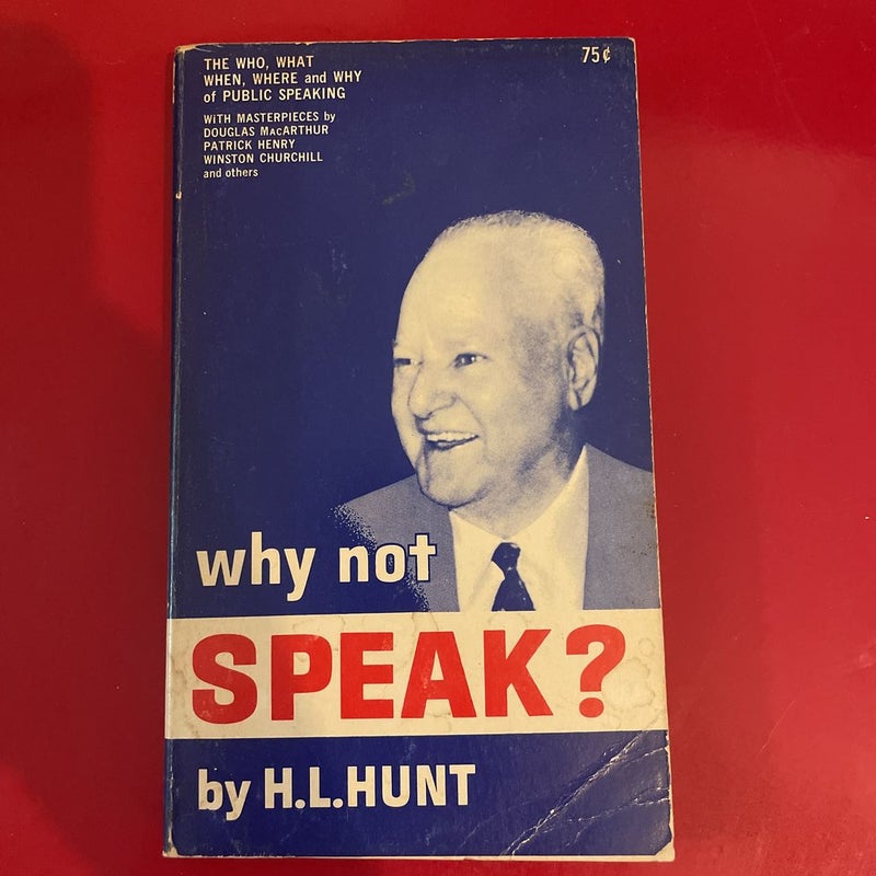 Why Not Speak?