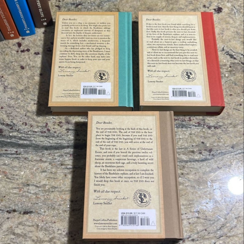 A Series of Unfortunate Events Box: the Complete Wreck (Books 1-13)