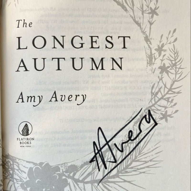 The Longest Autumn *Signed*