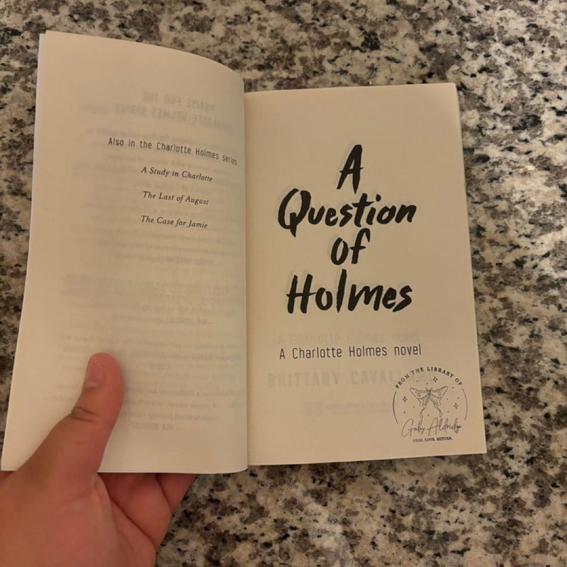 A Question of Holmes