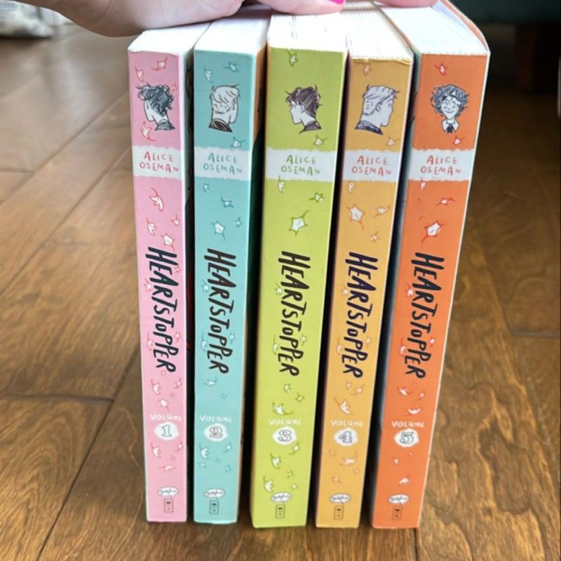 Heartstopper bundle (volumes 1-5)