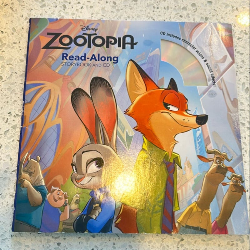 Zootopia Read-Along Storybook and CD