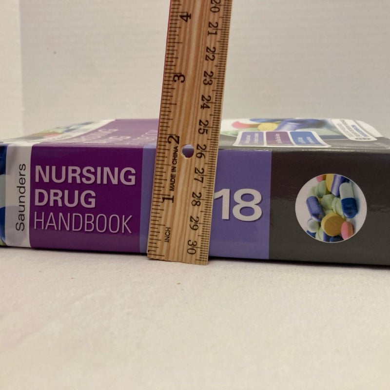 Saunders Nursing Drug Handbook 2018 Trade Paperback